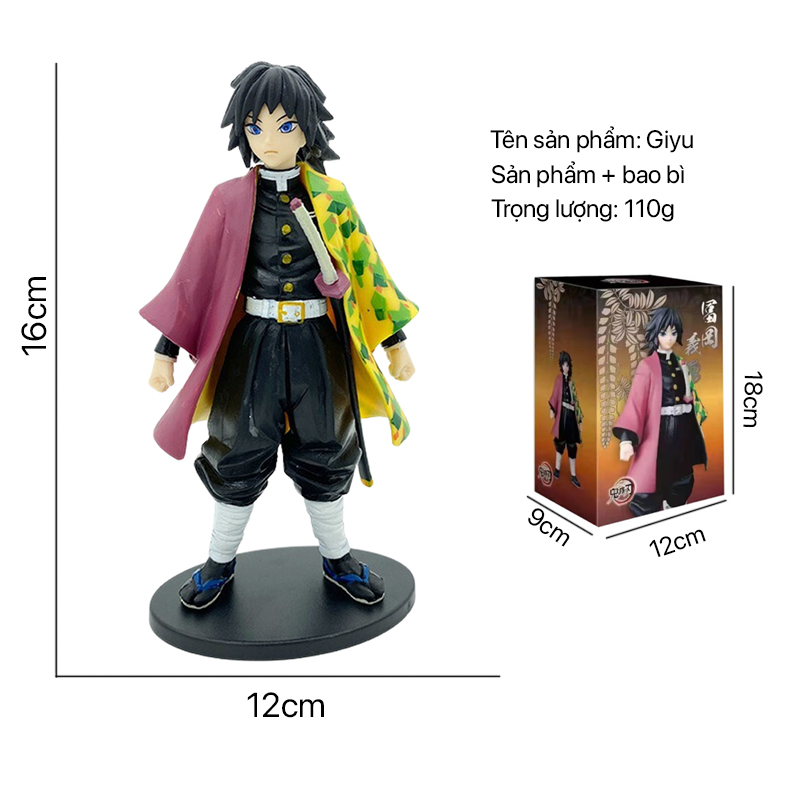 Mô hình Demon Slayer - Giyu 10cm 1 Mô hình Demon Slayer